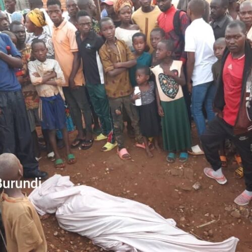 Cibitoke: Mwana anayedaiwa kumuua baba yake kwa panga lililopatikana akiwa amejificha Mugina