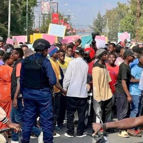 RDC : des milliers de manifestants à Goma et Bukavu contre un projet de révision de la Constitution