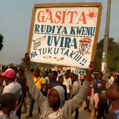 RDC : Chassé d’Uvira après des manifestations meurtrières, le général Gasita revient aux commandes
